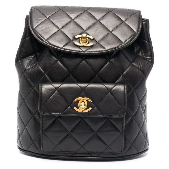 CHANEL pre owned vintage backpack 16397744_31565228_600.jpg main image 4